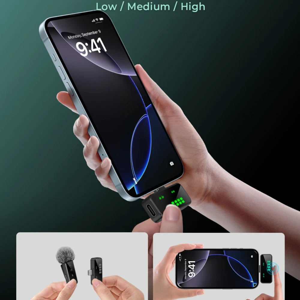 Rythflo Wireless Lavalier Microphone