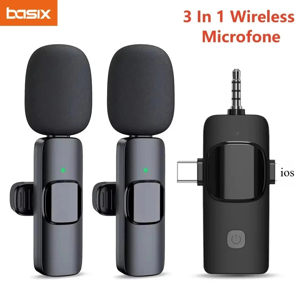 Basix Mini Wireless Lavalier Microphone