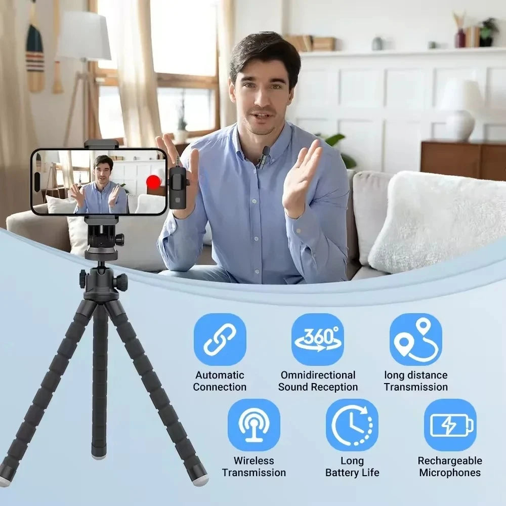 Basix Mini Wireless Lavalier Microphone